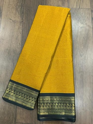 Image of SUPERLAXMI Womens Narayana Pattu Narayanpeth Cotton Silk Saree with unstitched blouse