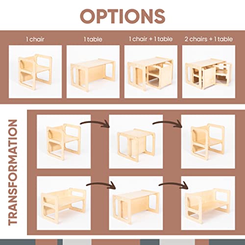 Sweet Home from wood Tavolo da gioco per bambini