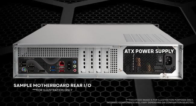 コンピュータ・IT DESKTOP-KQ1l565 Amazon.com: Quiet Rackmount Computer (Intel 10-Core 3.2-4.9GHz
