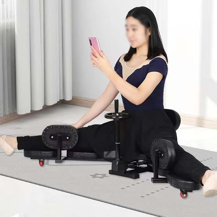 Ejercitador de piernas ajustable 0-180° con ruedas miniatura 3