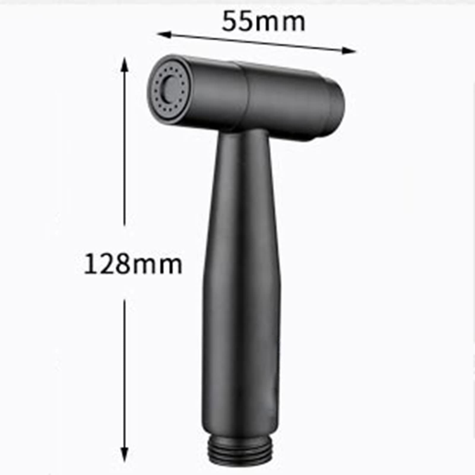 Bidet toaletowy spray czarny kran prysznicowy bidet opryskiwacz toaletowy ręczny zestaw bidetu toaleta głowica prysznicowa opryskiwacz ze stali nierdzewnej czarna toaleta dysza do czyszczenia toalety