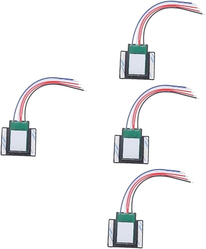 Mikikit Sensor táctil de inducción táctil de espejo de 4 piezas Led táctil ligero y módulo de control de PC tocador