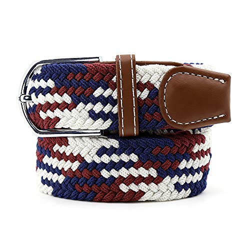 Kusun Correa elástica tejida Correa elástica de lona para Mujeres Hombres Unisex