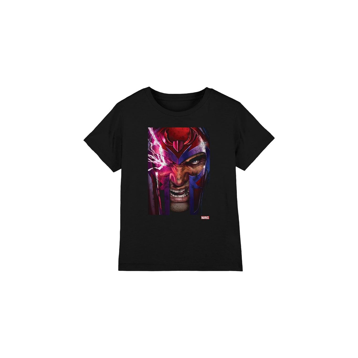 X-Men Boys Magneto Cover Unisex Kids T-Shirt, Black, 9-10 Years UK