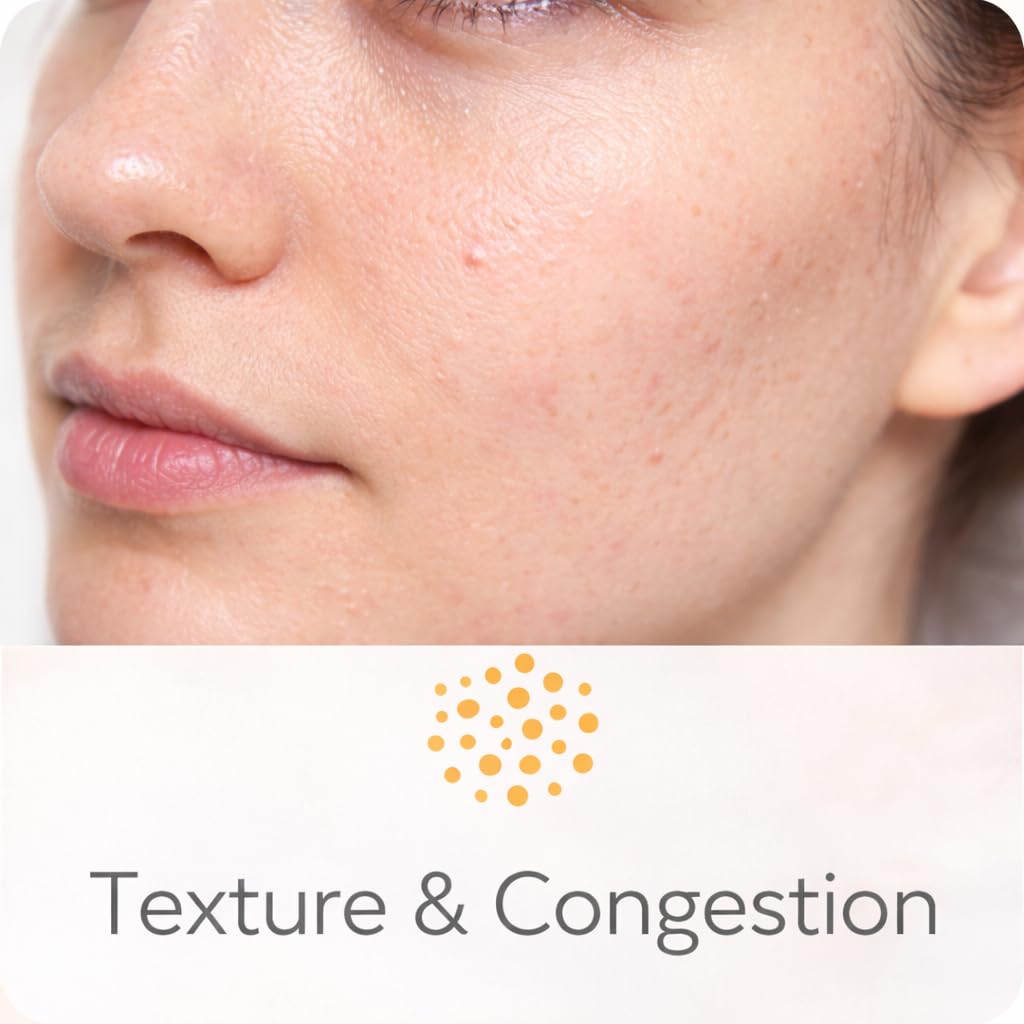 LuxeJoie AHA BHA Exfoliating Cleanser with Jojoba Beads – Glycolic & Salicylic Acid Face Wash – Daily Exfoliating Face Wash for Clogged Pores & Textured Skin – 8 oz