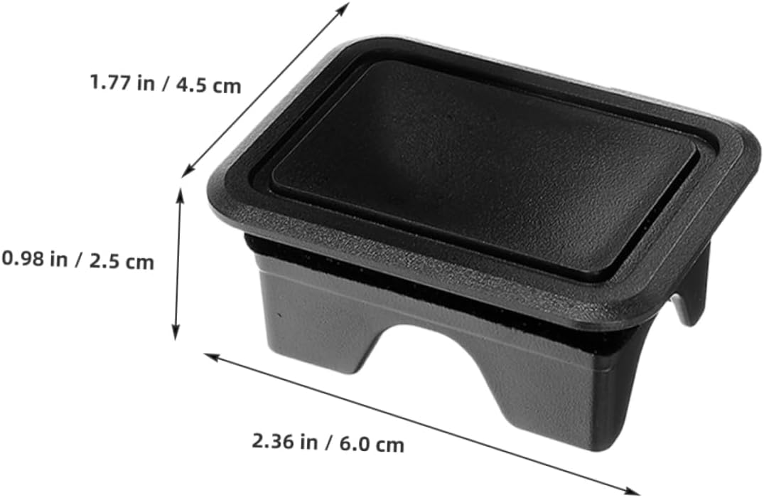 2pairs Truck Stake Pocket Covers Stake Pocket Cap for Bed Cover Replacement Parts Enhance Aesthetics image 2