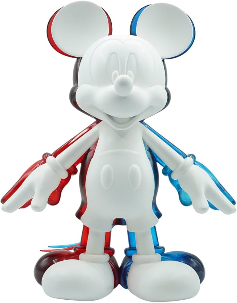 ドナルドダック ステレオスコピックスタチュー　ディズニー　ピュアホワイト ドナルドダック ステレオスコピックスタチュー ディズニー ピュア