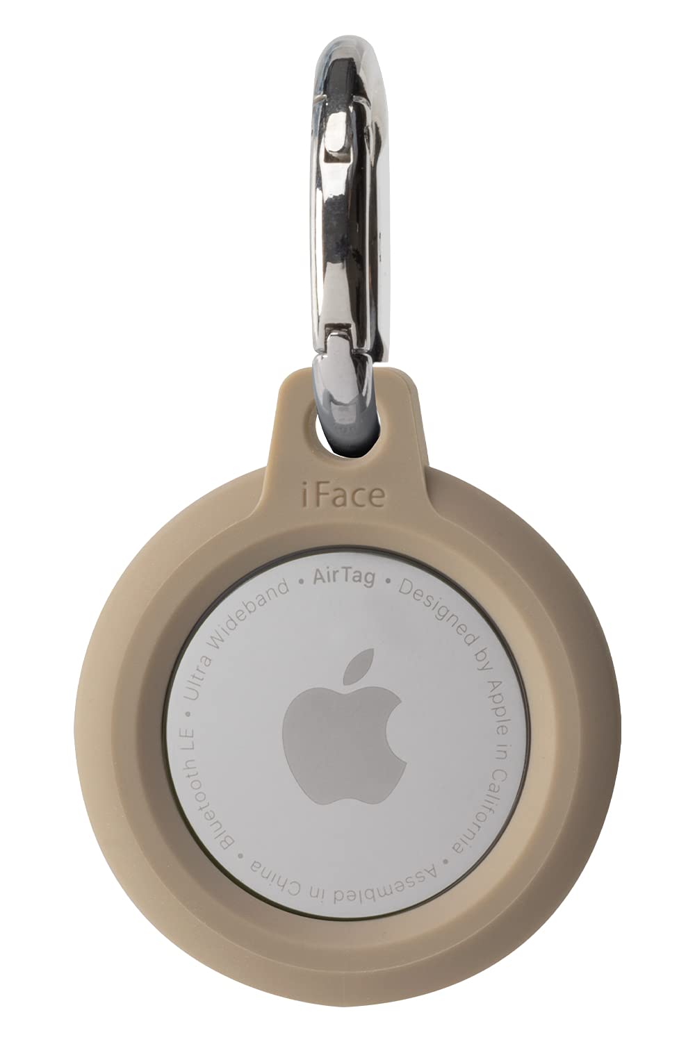 Amazon.co.jp: iFace Reflection AirTag 専用 ケース [ベージュ