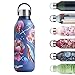Chilly's Botella de agua Emma Bridgewater - Botella de Acero Inoxidable con Aislamiento al Vacío, Termo Reutilizable para Bebidas Frías y Calientes - a Prueba de Fugas - Galaxy Bloom, 500ml