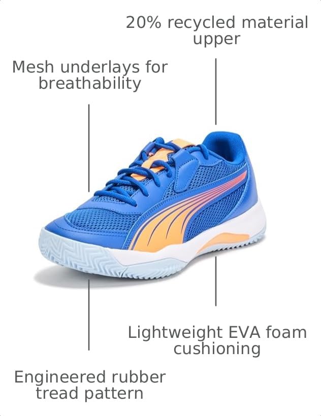 Image of Puma Mens Nova Court Pickleball Shoes