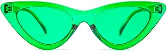 GloFX Green Color Therapy Glasses - Cat Eye Sunglasses - Chromotherapy Migraine Chronic Pain - Green Light Therapy Fashion Glasses