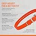 SportDOG 3/4-Inch Collar Strap - Waterproof Replacement Strap for Rugged Outdoor Use - Adjustable Collar with High Visibility - Orange