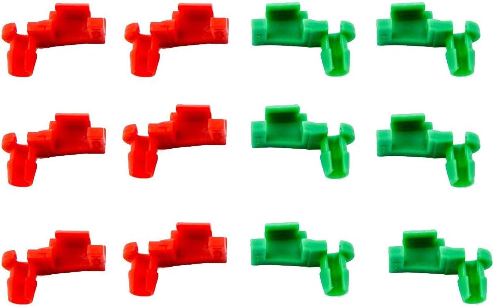 ANTS PART 6 Pairs Tailgate Handle Rod Clip for 1999-2007 Chevy Silverado GMC Sierra OEM Replacement Pair 88981030, 88981031