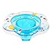Produktbild Gindoly Aufblasbarer Baby Schwimmring, Dual Airbag, Kleinkind Schwimmsitz für die Badewanne und Schwimmbecken, Passend für Babys von 6-36 Monaten (Blau) EINWEG