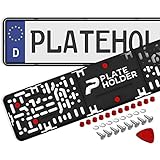 ✅ RAHMENLOS UND UNSICHTBAR ➤ Werbung war gestern! Ohne Rahmen wird dein Auto durch die optische Aufwertung zum Hingucker auf den Straßen! Bringe die Optik Deines Autos auf's nächste Level mit der Qualität von Plateholder!