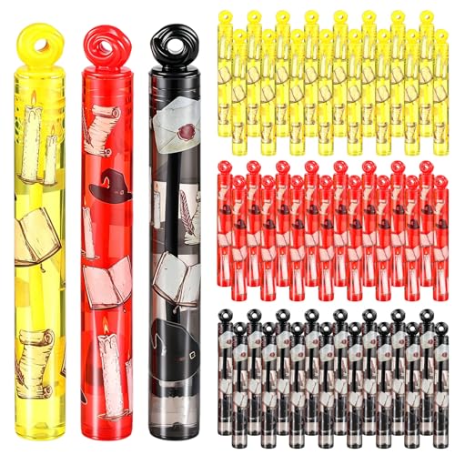 Rotatingpals 48 Pcs Magical Wizard Party Favors Mini Bubble Wands