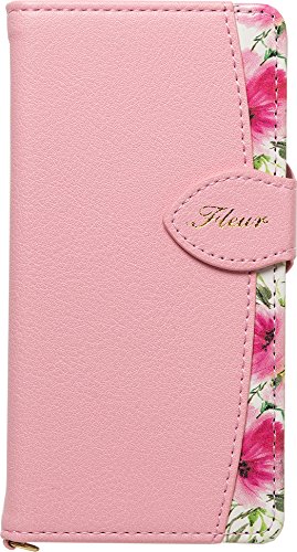 【新品】ROSA コンフォータケース シングル Amazon.co.jp: Xperia XZ1 Compact専用手帳型ケース FLEUR Pink XZ1C