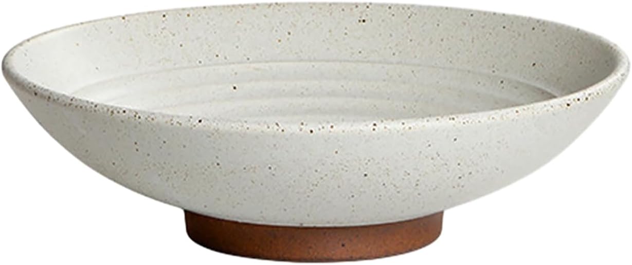 Vintage Rice Bowls ，Ceramic Tableware Rice BowlJapanese-style household retro coarse pottery personalized round exquisite practical hat bowl(Mi grey medium)