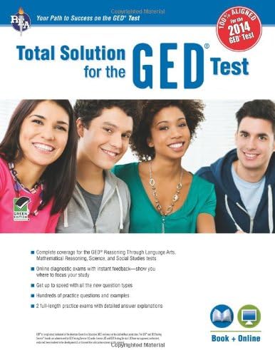 GED®Test, REA's Total Solution For the 2014 GED® Test (GED® Test Preparation) 1st Edition