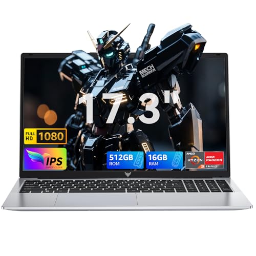 MALLRACE 2026 Gaming Laptop,17.3Inch AMD Ryzen 3 4300U...