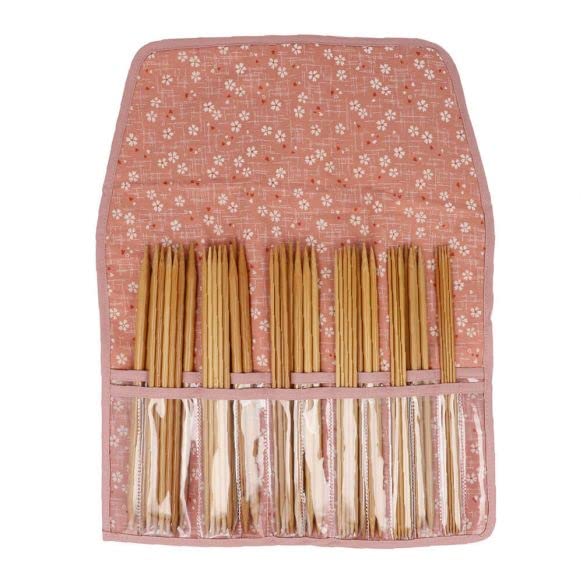 Seeknit - Seeknit Koshitsu Pink (20cm) Double-Pointed Needle Set - 1 Piece