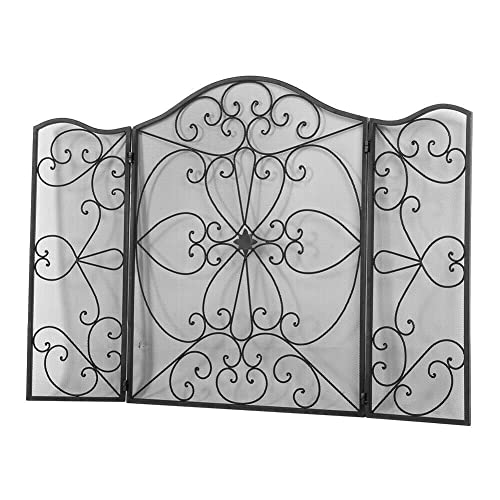 NSTVVEE I Pannelli per camini Parafuoco per Griglie Intorno ai caminetti Parascintille per camini Schermi Piatti per camini Decorativi