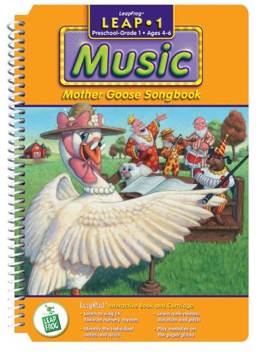 None LeapPad: Leap 1 Music - Mother Goose Songbook Interactive Book and Cartridge