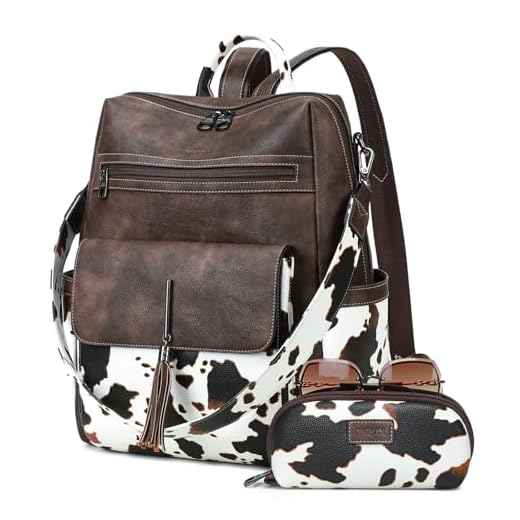 Stylish PU Leather Backpack for Women