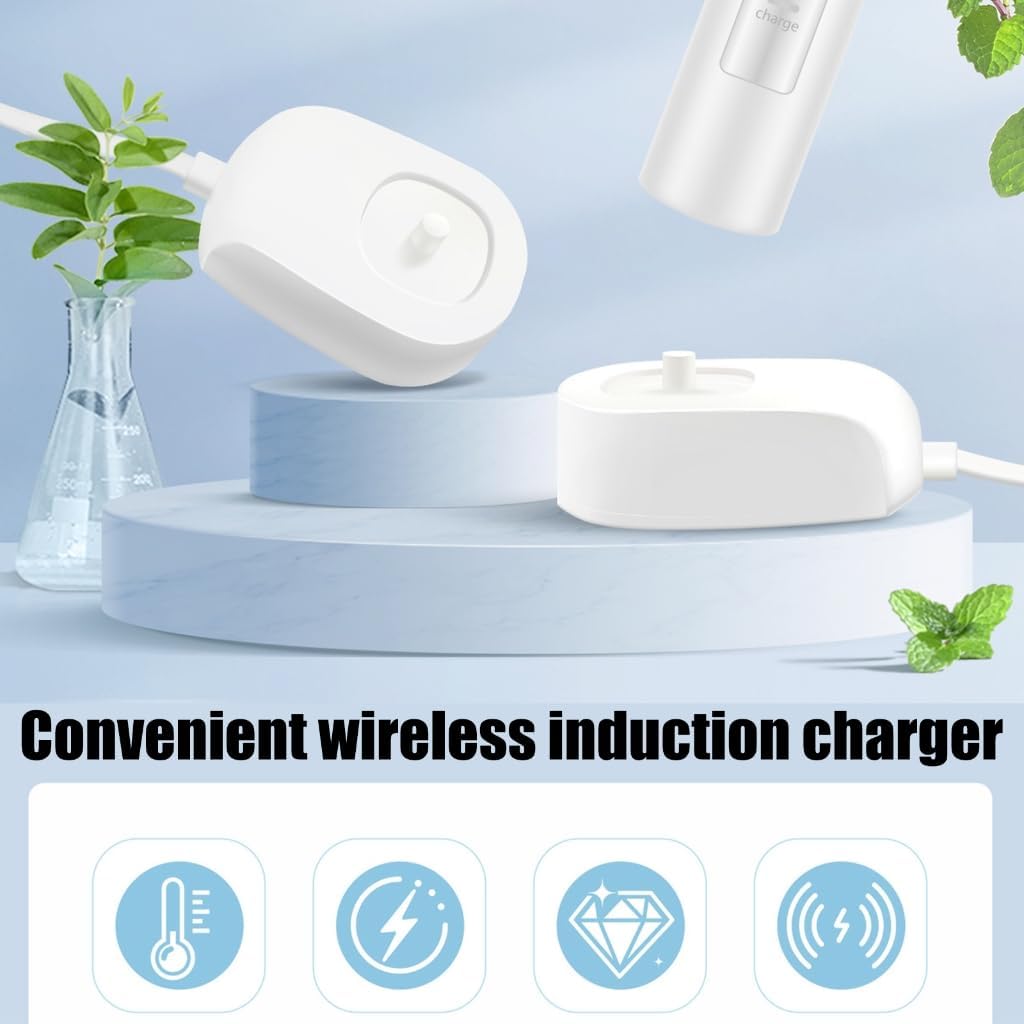 Energy Saving Charging Adapter Dock for HX2 Series Toothbrushes Travel Essential