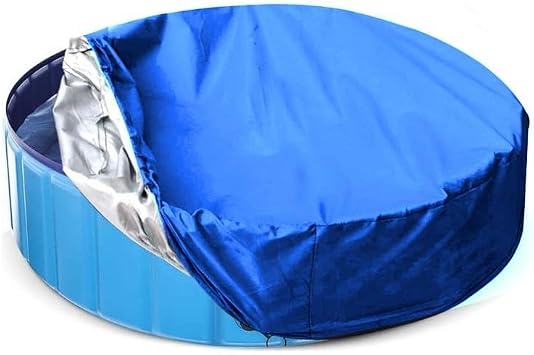 Protective Oxford Cloth Pool Cover Designed for Outdoor Round Swimming Pools Keeps Dust Off and Reduces Cleaning Time Available in Several Sizes 122 * 30cm