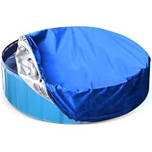 Protective Oxford Cloth Pool Cover Designed for Outdoor Round Swimming Pools Keeps Dust Off and Reduces Cleaning Time Available in Several Sizes 122 * 30cm