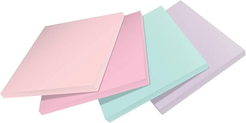 Miniatura 12 de Post-it Super Sticky Notes - Pasteles Wanderlust de 3 x 3 pulgadas, papel 100% reciclado, 2 veces potencia de adhesión, para oficina y escuela, 24