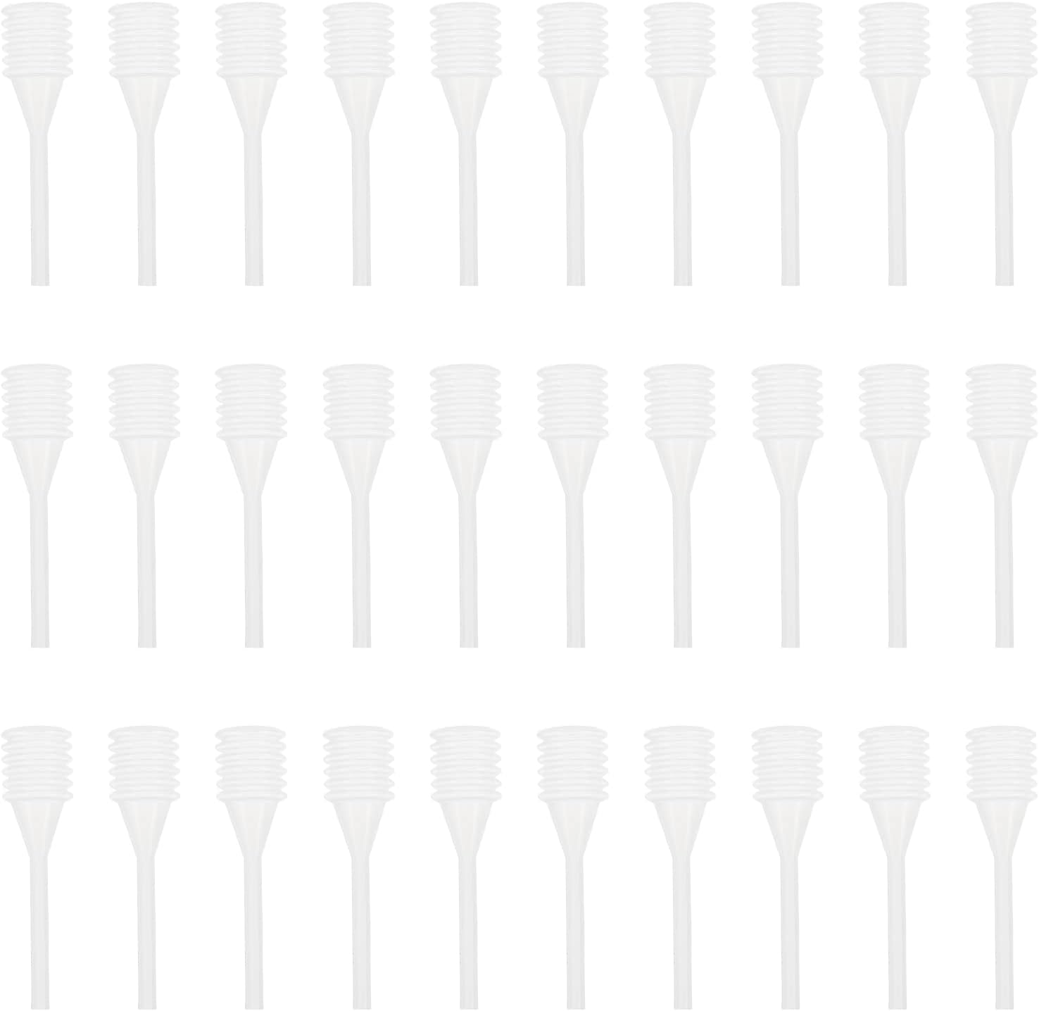 Hemobllo 30pcs Practical Liquid Droppers Laboratory Spring Pipettes Experiment Equipment