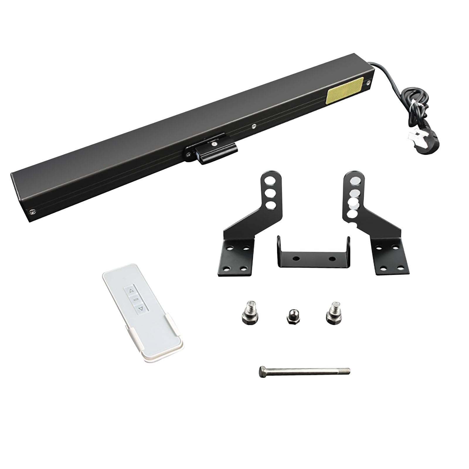 Elektrischer Fensteröffnerantrieb (24 V) mit Fernbedienung, 300 mm/700 mm Hub und Regensensor für Dachfenster und Gewächshäuser. Komfortabler elektrischer Kettenöffner.