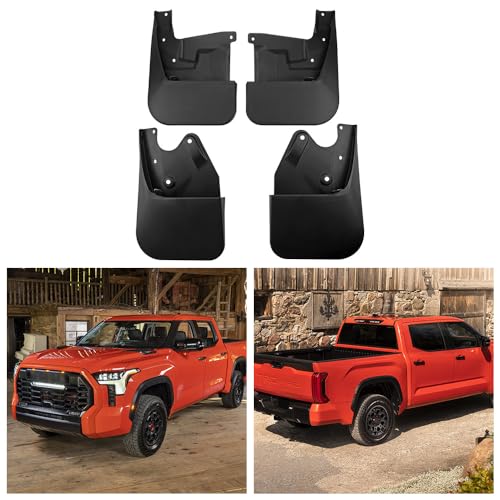 Image of Mud Flaps Mud Guard All-Weather Fender Splash Guards Compatible with Toyota Tundra 2022 2023 2024 2025, 4PCS