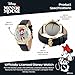 Disney Minnie Watch - Watch for Women - Minnie Mouse Watches for Women - Toys - 90s Mouse - Vintage - 's Clock Hands - Gold Case - Black Leather Strap