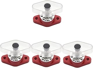 Vaguelly 4 Peças Barra De Ônibus Acessórios De Carro Para Accesorios Para El Auto Acessórios De Automóveis Bloco De Terminais Para Bloco De Distribuição De Terminais De Bateria De Carro