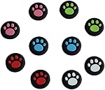 5 Pair Silicone Cat Dog Paw Analog Controller Joystick Thumb Stick Grip Cap Covers for PS2 PS3 PS4 Xbox 360 Xbox One Analog Stick Caps Replacement