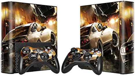 OOCEE Shine Skin Sticker for Xbox 360 E Console & 2 Controller Skins