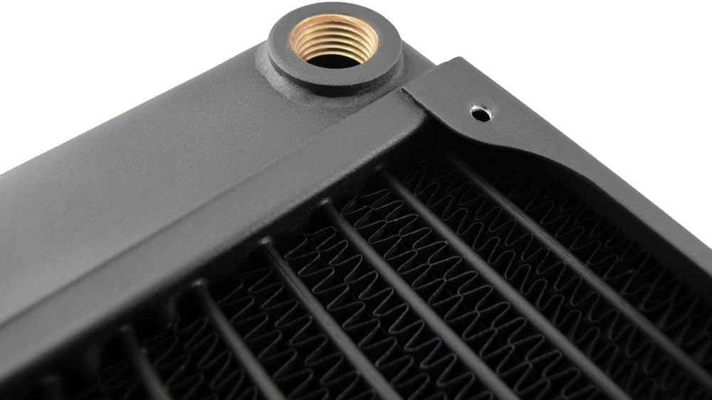 Super Deal Product XSPC EX140 Radiator, 140mm x 1, Single Fan, Black