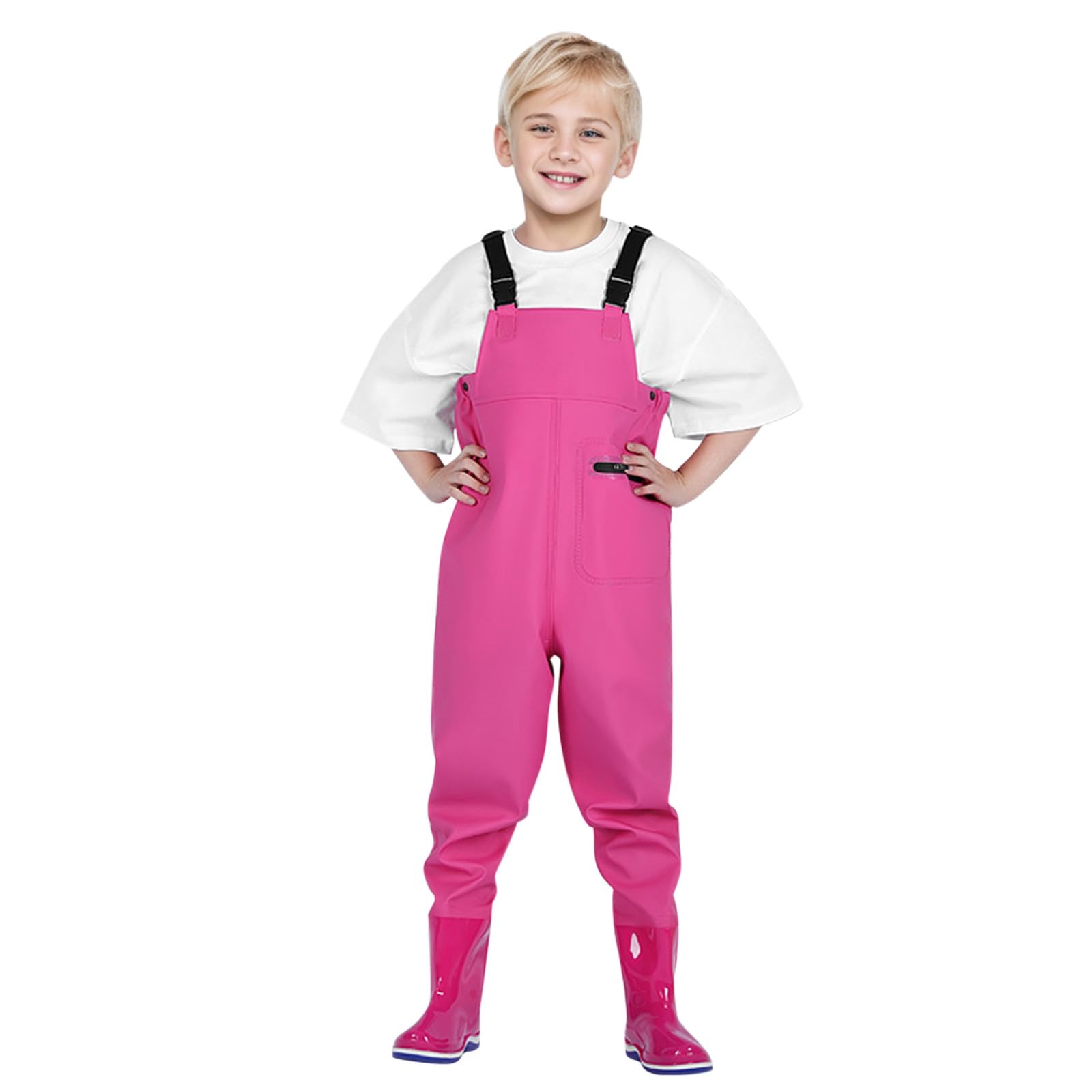 Generisch One Catch The Sea 146 - Pantaloni per bambini con acqua di gioco, pantaloni da pioggia, pantaloni impermeabili