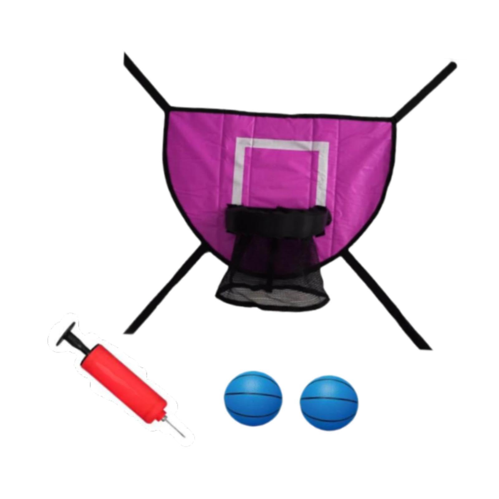CALANDIS™ Basketball Hoop for Trampoline for Kids Adults Outdoor Lightweight Backboard Pink | Backboard Systems | Basketball | Team Sports-image-44