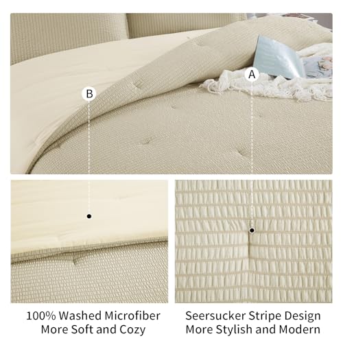 Comforter Set hipoalergénico que soluciona el frío nocturno sin pesar 8