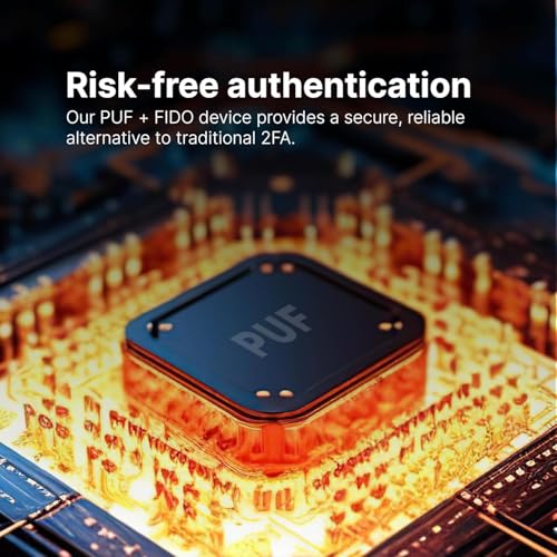 SecuX PUFido - Llave de seguridad USB-C con tecnología PUF, certificado FIDO2/U2F, seguridad no clonable arraigada en hardware para inicio de sesión sin contraseña y autenticación 2FA - imagen 5
