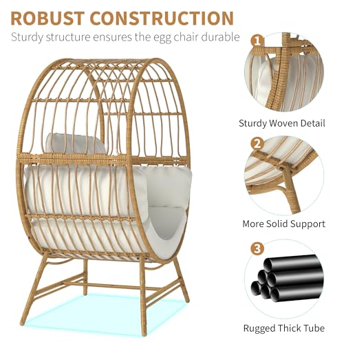 Luxury Outdoor Wicker Lounge Chair