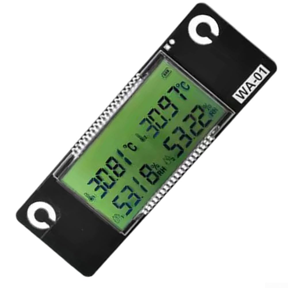 NSHT30 - Termómetro higrómetro de doble muestra de -40 a 125 °C | Sensor externo dual, rango de medición de -40 a 125 °C, alta precisión ± 0,3 °C, ideal para la industria y el laboratorio