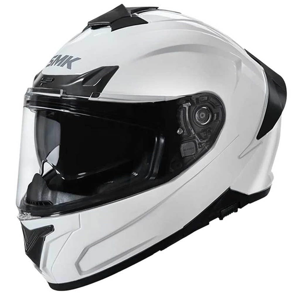 Casco de Moto Integral SMK Typhoon SV Blanco con Visor Solar - Homologado ECE 22.06 - Designed
