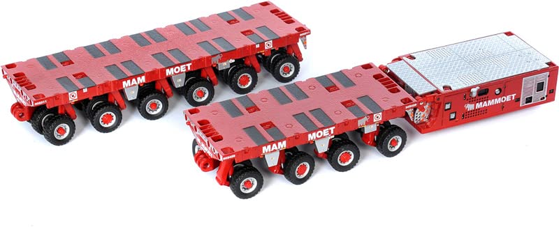 Amazon.com: Mammoet SPMT Set 6 + 4 + PPU 1/50 DIECAST Truck Pre