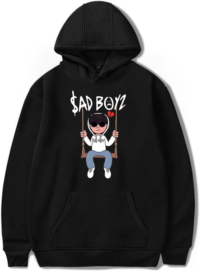 Junior H Sad Boyz Merch Hoodie Women Men Long Sleeve Pullover Sweatshirt Casual Streetwear Clothes