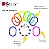 Sassy Ring O Links 9 Piece Set, Links for Stroller or Carrier Seat, 0+ Months #1